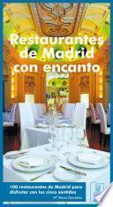 Restaurantes de Madrid con encanto