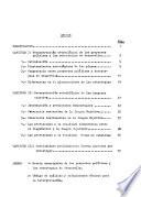 Resultados preliminares del análisis metodológico de los planes nacionales de desarrollo, 1974-1982
