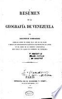 Resúmen de la geografía de Venezuela