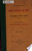 Resumen de teoría general del arte: pt. 1. La creacion artistica y la obra de arte