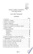 Resumen y estado de la legislacion radicada y recibida en la Camara de Representates de estado libre asociado de Puerto Rico