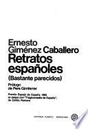 Retratos españoles