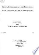 Review of Inter-American Bibliography
