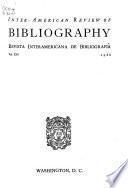 Review of Inter-American Bibliography