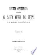 Revista agustiniana dedicada al Santo Obispo de Hipona en su admirable conversión á la fe