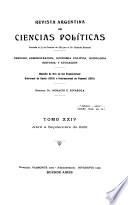 Revista argentina de ciencias políticas