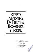 Revista argentina de política económica y social