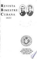Revista bimestre Cubana