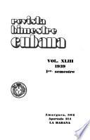 Revista bimestre cubana