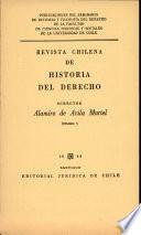 Revista Chilena de Historia del Derecho