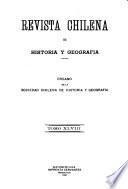 Revista chilena de historia y geografía