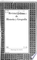 Revista chilena de historia y geografía