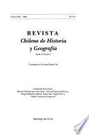 Revista chilena de historia y geografía