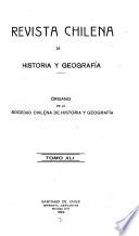 Revista chilena de historia y geografía