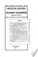Revista chilena de historia y geografía