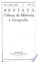 Revista chilena de historia y geografía