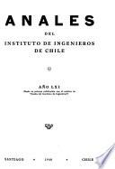 Revista chilena de ingeniería y anales del Instituto de Ingenieros