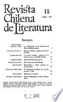 Revista chilena de literatura