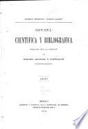 Revista científica y bibliográfica