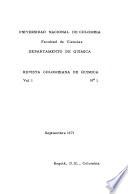 Revista colombiana de química