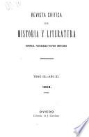 Revista crítica de historia y literatura españolas, portuguesas é hispano-americanas