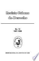 Revista cubana de derecho