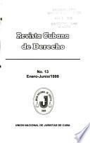 Revista cubana de derecho
