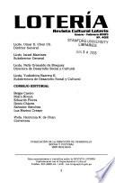 Revista cultural lotería