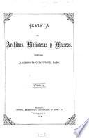 Revista de archivos, bibliotecas y museos