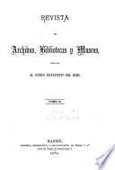 Revista de archivos, bibliotecas y museos