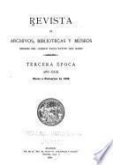 Revista de archivos, bibliotecas y museos