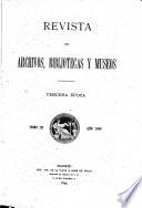 Revista de archivos, bibliotecas y museos