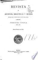 Revista de archivos, bibliotecas y museos