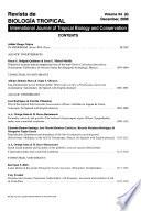 Revista de biología tropical