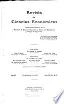 Revista de ciencias económicas