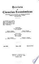 Revista de ciencias económicas