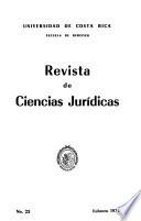 Revista de ciencias jurídicas