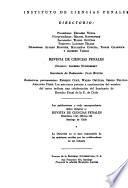 Revista de ciencias penales