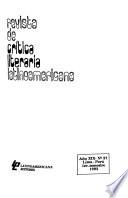 Revista de crítica literaria latinoamericana