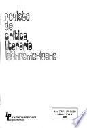 Revista de crítica literaria latinoamericana