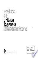 Revista de crítica literaria latinoamericana