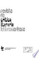 Revista de crítica literaria latinoamericana