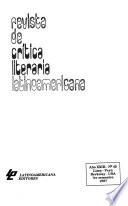 Revista de crítica literaria latinoamericana