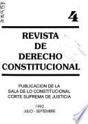 Revista de derecho constitucional