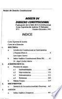 Revista de derecho constitucional