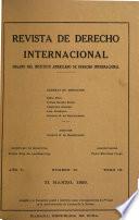 Revista de derecho internacional