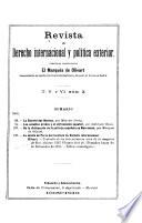 Revista de derecho internacional y política exterior