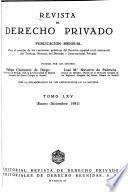 Revista de derecho privado