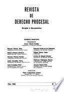 Revista de derecho procesal