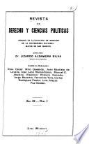 Revista de derecho y ciencias politicas